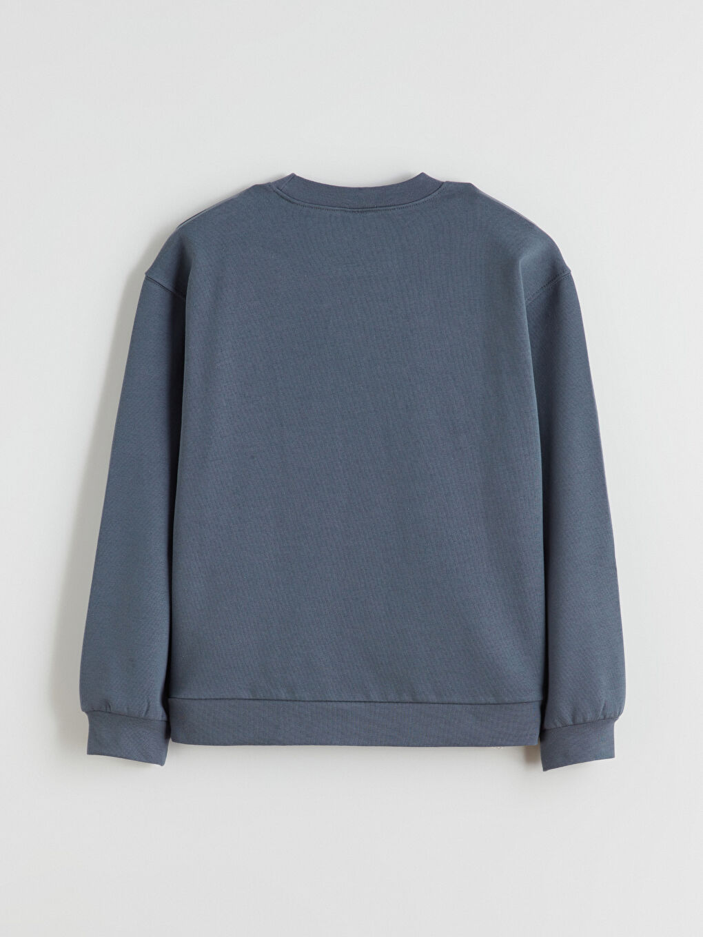 Crew Neck Printed Girls' Sweatshirt-2