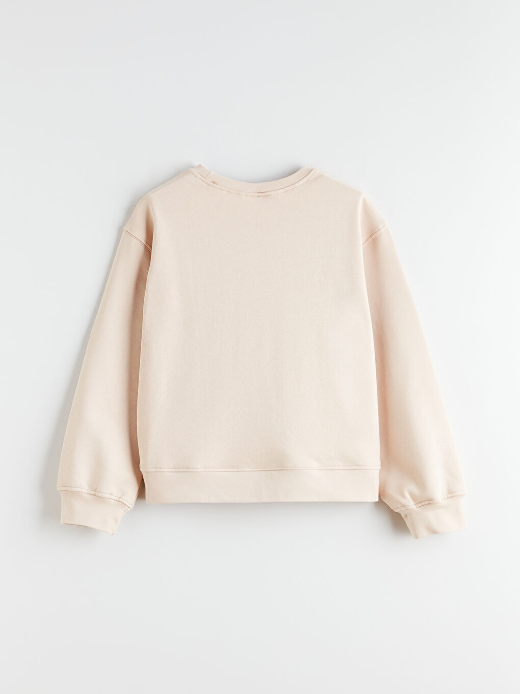 Crew Neck Girls' Sweatshirt-1