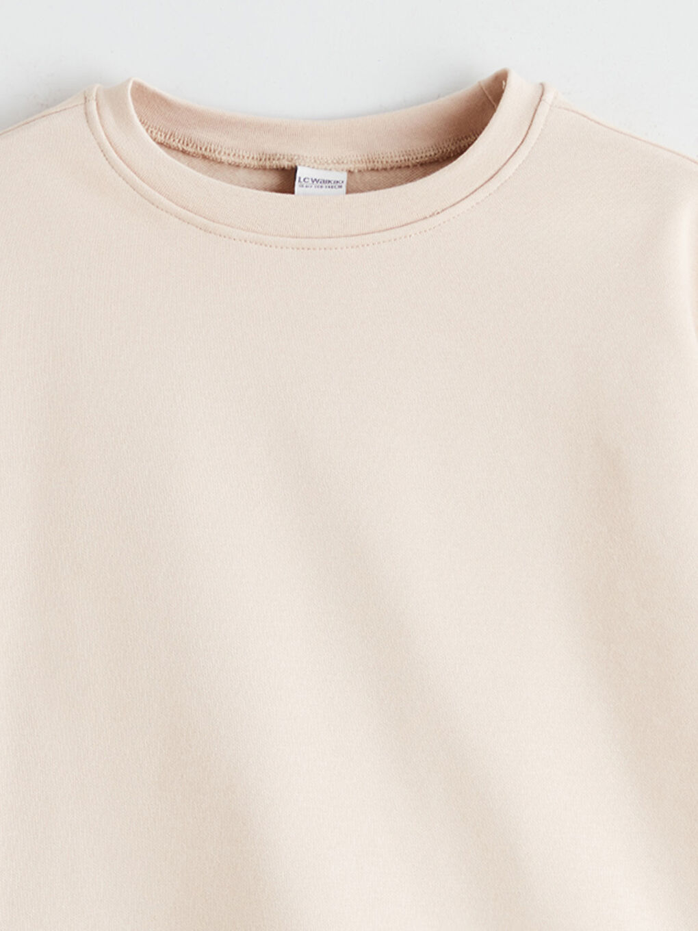 Crew Neck Girls' Sweatshirt-3