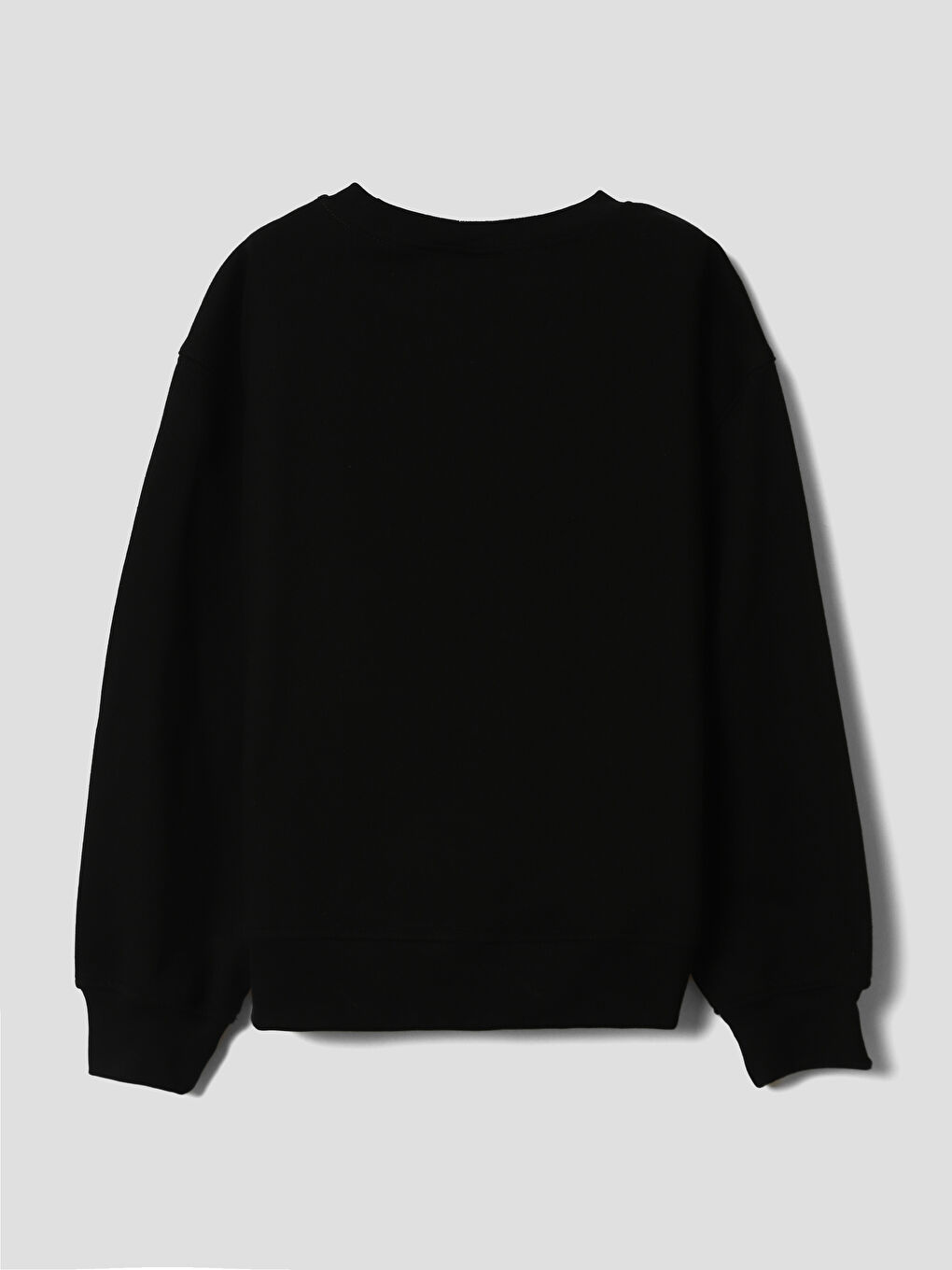 Crew Neck New York Printed Girls' Sweatshirt-1