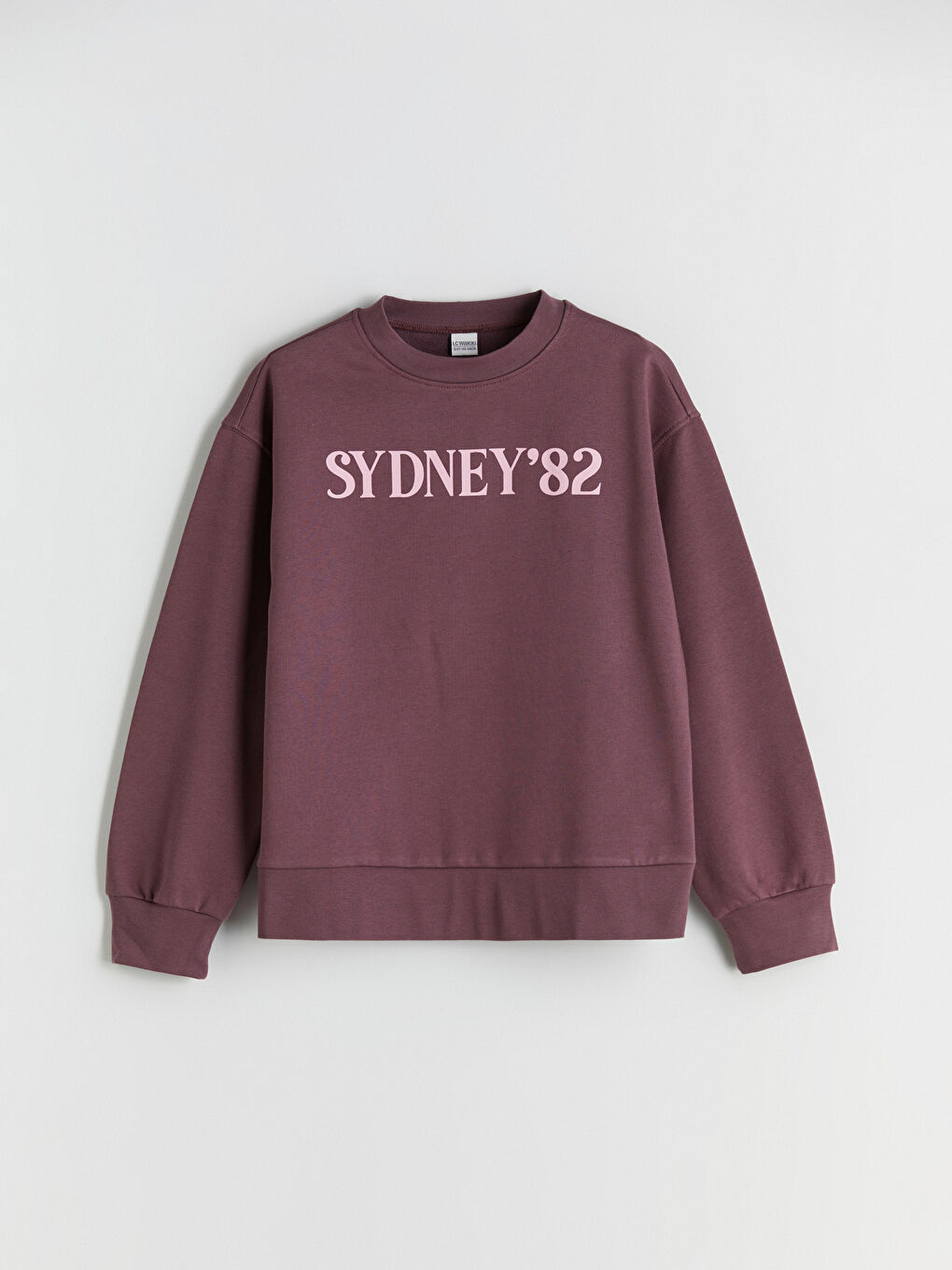 Crew Neck Girls' Sweatshirt