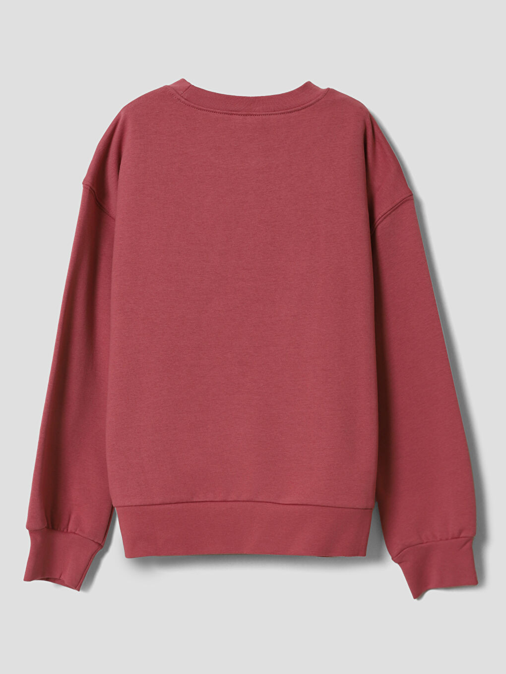 Crew Neck Girls' Sweatshirt-1