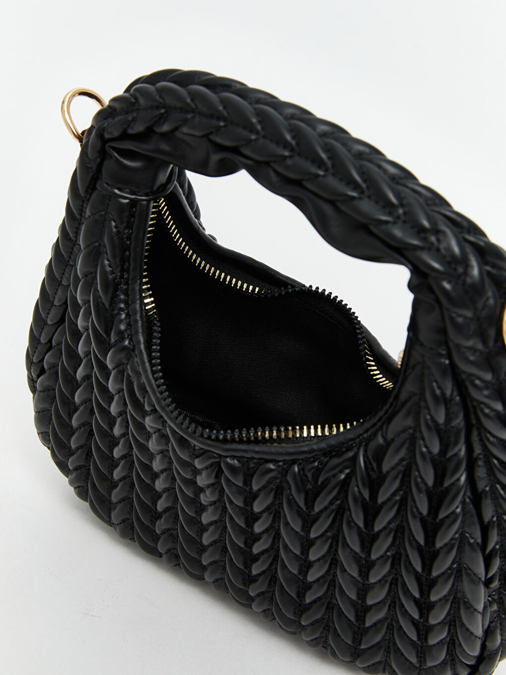 Leather-Look Women's Shoulder Bag-4