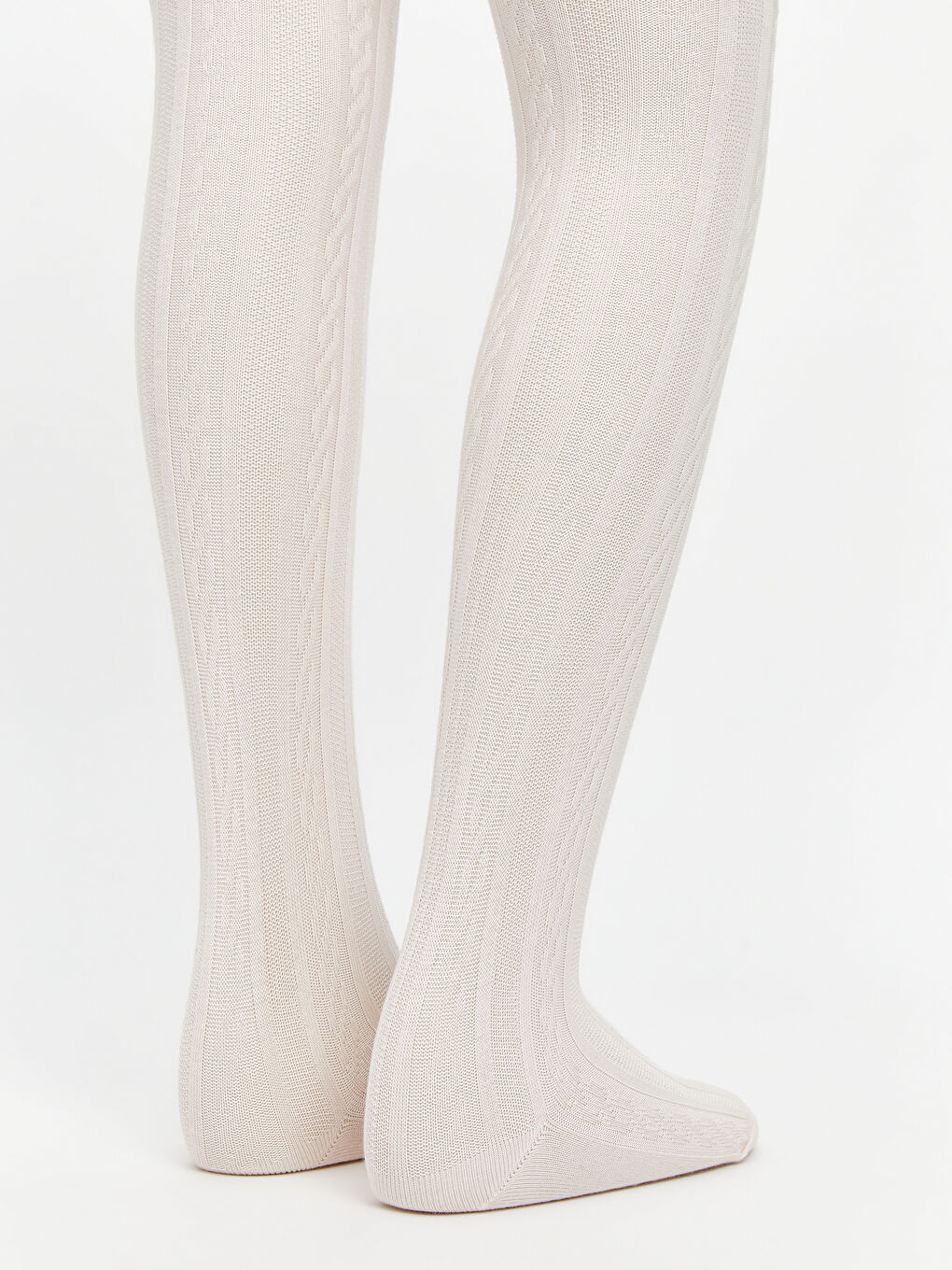 Pembe Desenli Kız Çocuk Külotlu Çorap 2'li-4