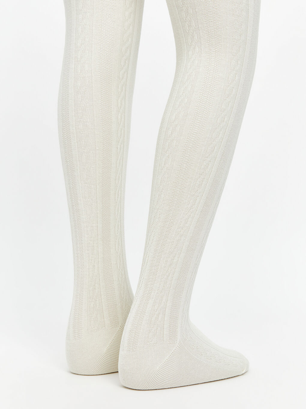 Lila Desenli Kız Çocuk Külotlu Çorap 2'li-4