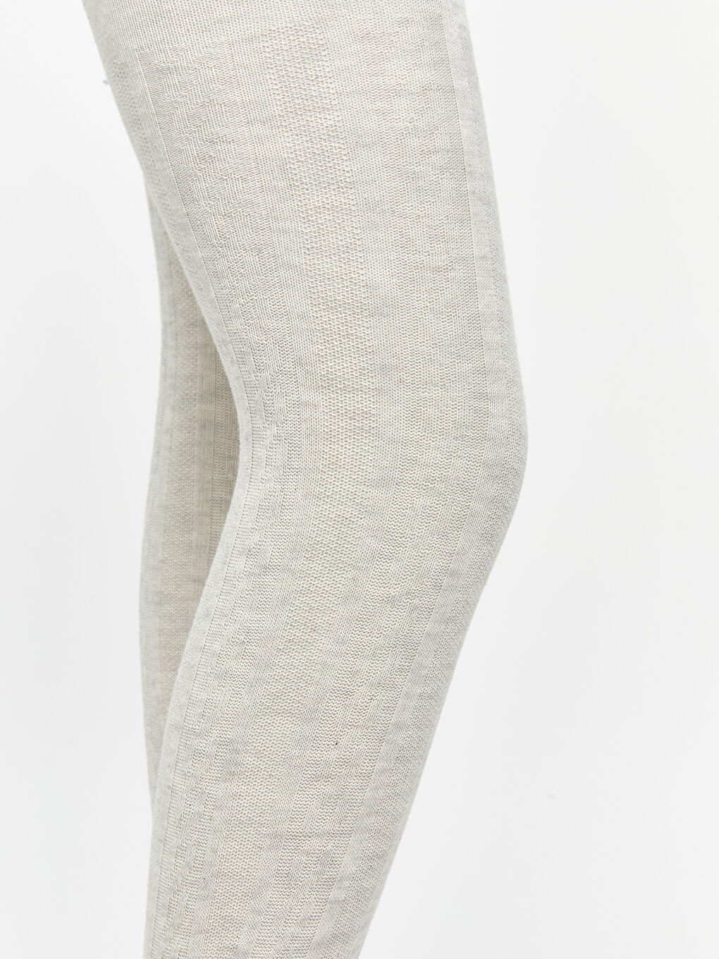 Gri Desenli Kız Çocuk Külotlu Çorap 2'li-3