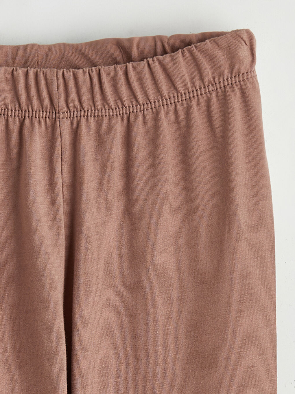 Kahverengi Beli Lastikli Erkek Çocuk Eşofman Alt-2