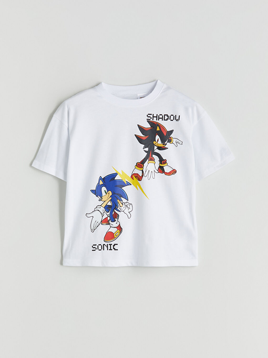 Mavi Sonic Baskılı Erkek Çocuk Hırka ve Tişört 2'li-3