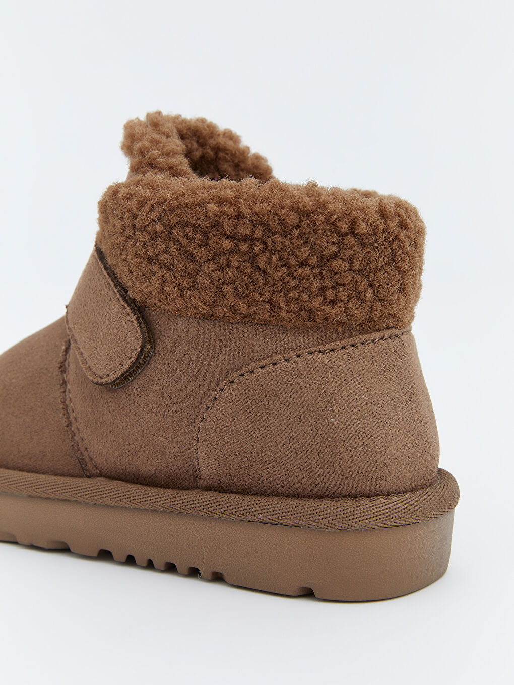 Kahverengi İçi Kürklü Erkek Bebek Bot-4