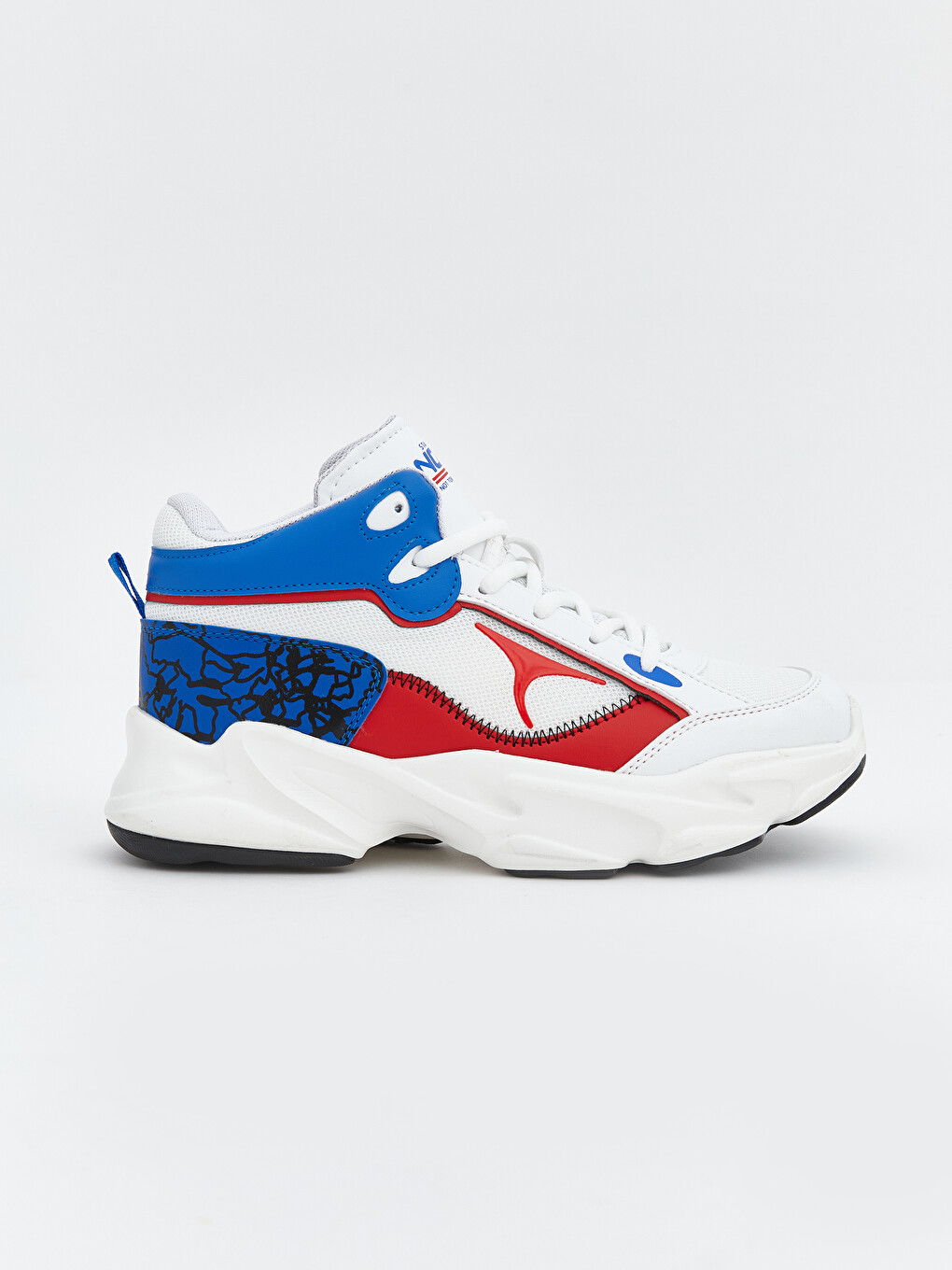 Lace-up And Hook-and-loop Boys' Basketball Shoes-1