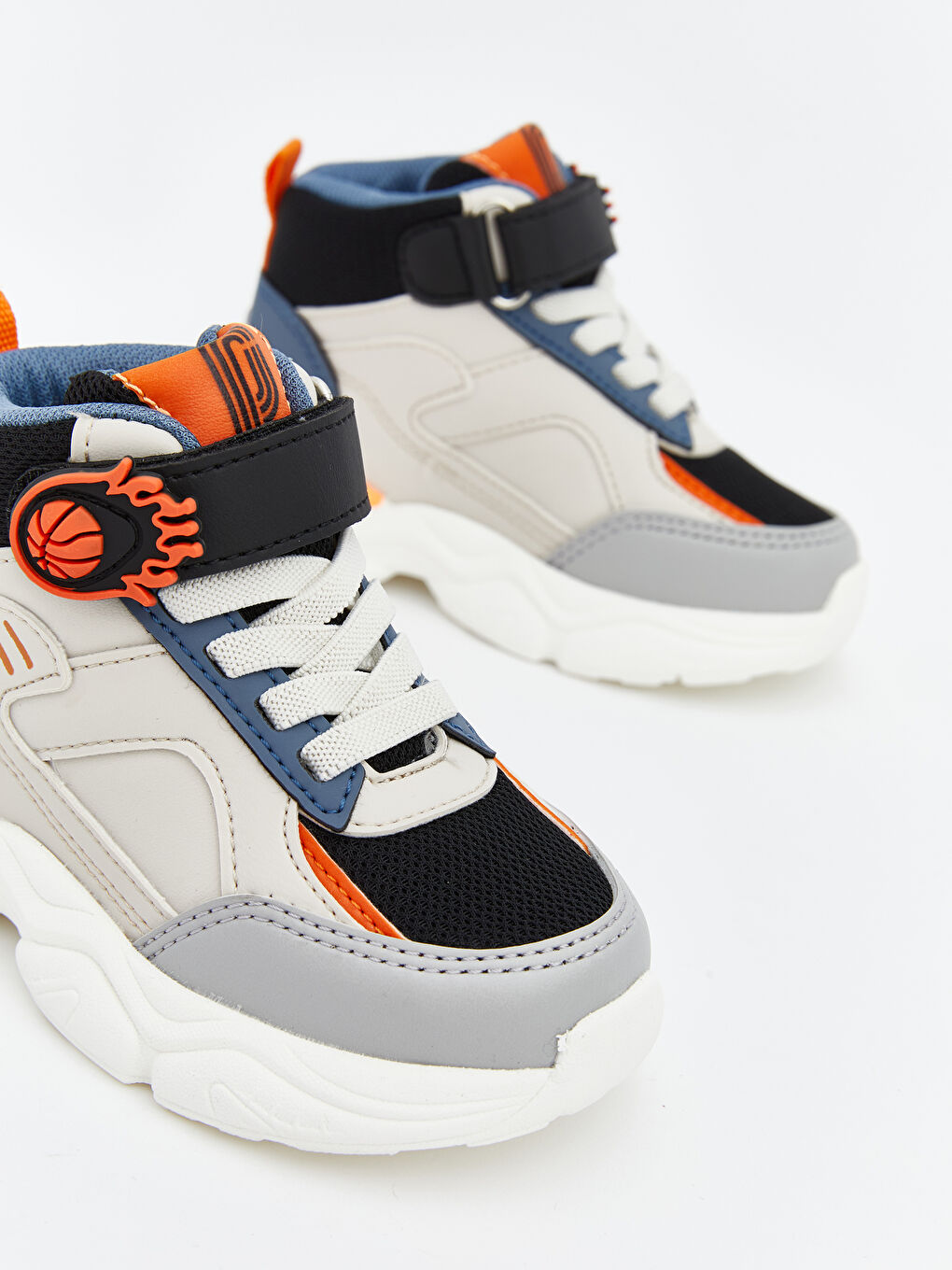 Laces & Hook-and-Loop Baby Boys' Sneakers-2