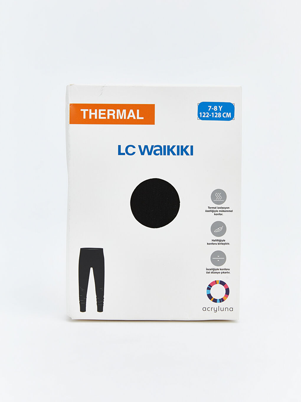 Siyah Beli Lastikli Erkek Çocuk Termal İçlik-1