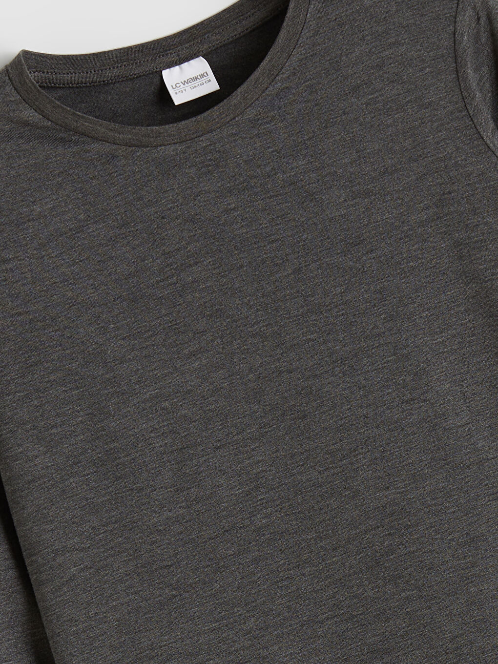 Antrasit Bisiklet Yaka Erkek Çocuk Termal İçlik-1