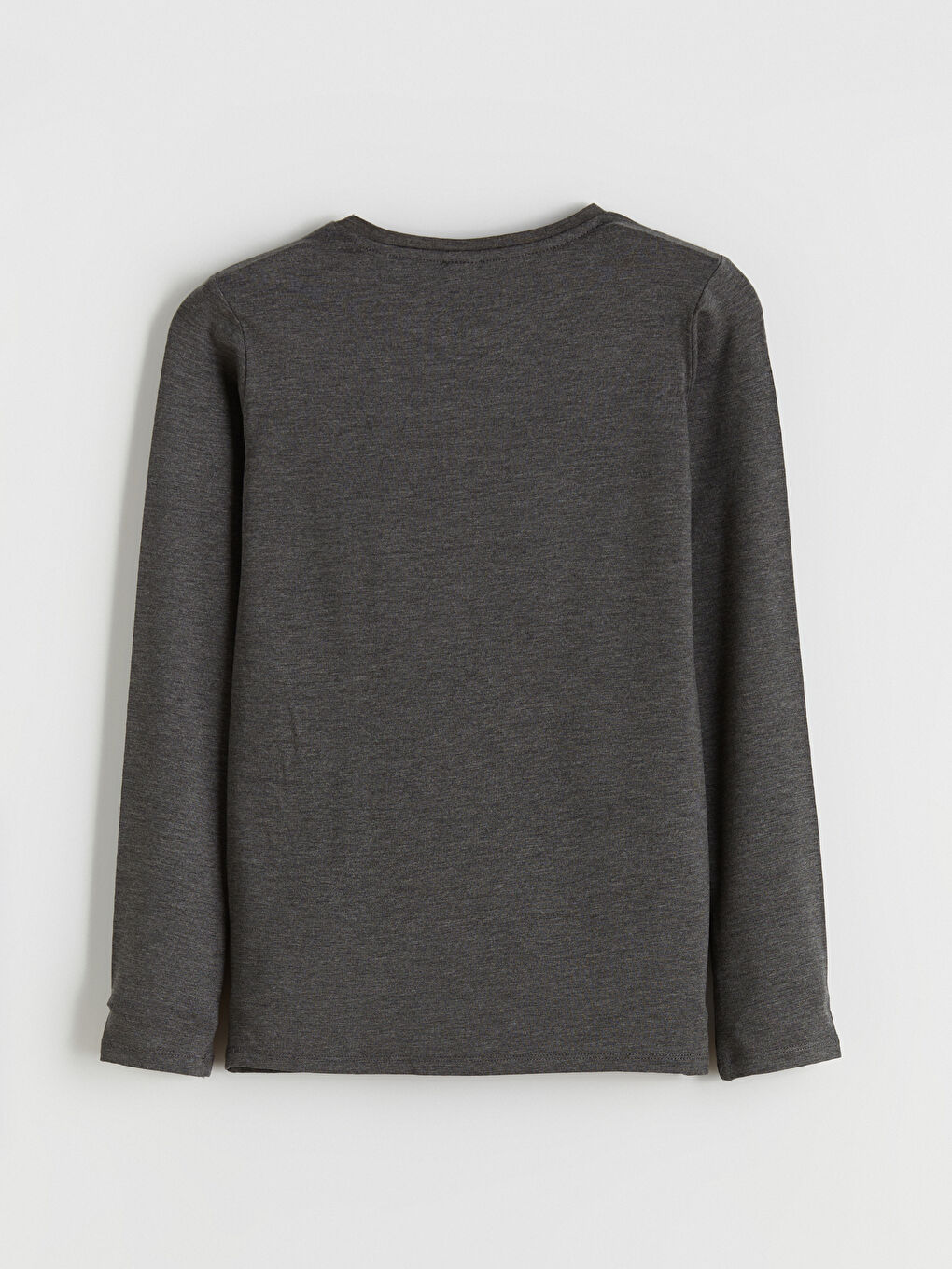 Antrasit Bisiklet Yaka Erkek Çocuk Termal İçlik-2