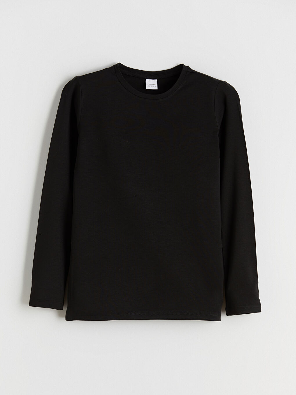 Siyah Bisiklet Yaka Erkek Çocuk Termal İçlik-1