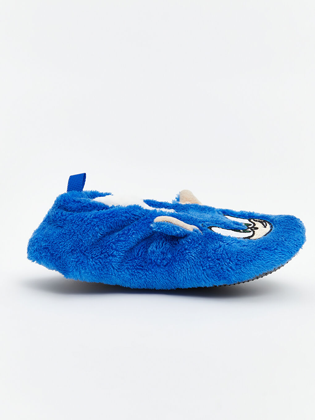 Mavi Sonic Baskılı Erkek Bebek Panduf-1