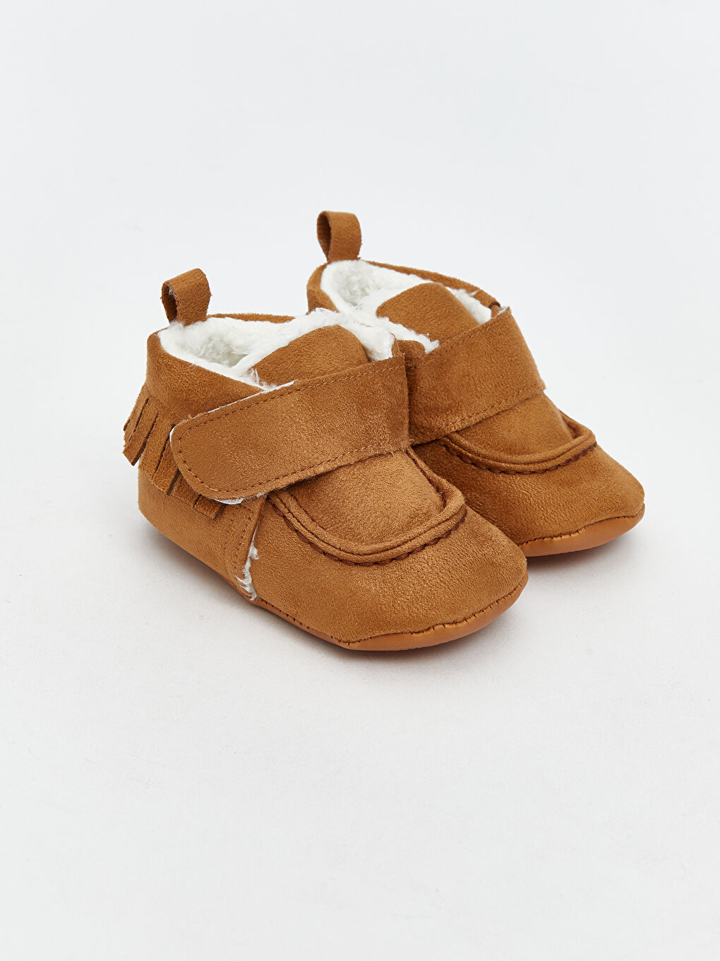 Faux Suede Baby Boys' Home Boot Slipper