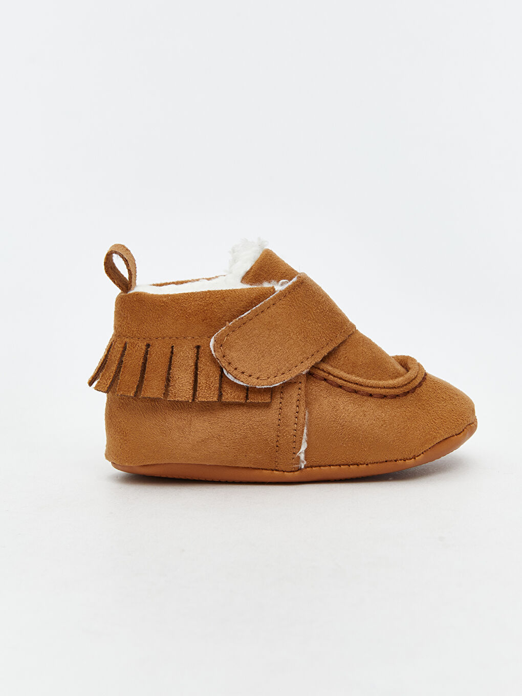 Faux Suede Baby Boys' Home Boot Slipper-1