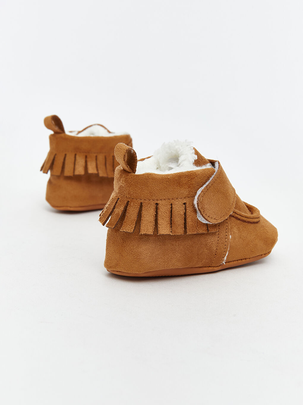 Faux Suede Baby Boys' Home Boot Slipper-4