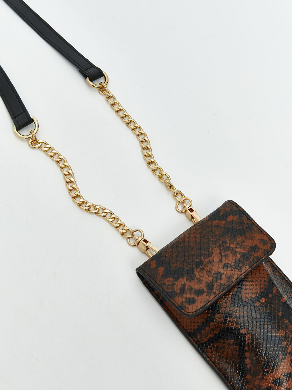 Karışık Zincir Askılı Kadın Telefon Çantası-2