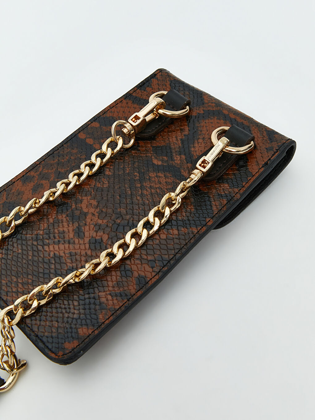 Karışık Zincir Askılı Kadın Telefon Çantası-3