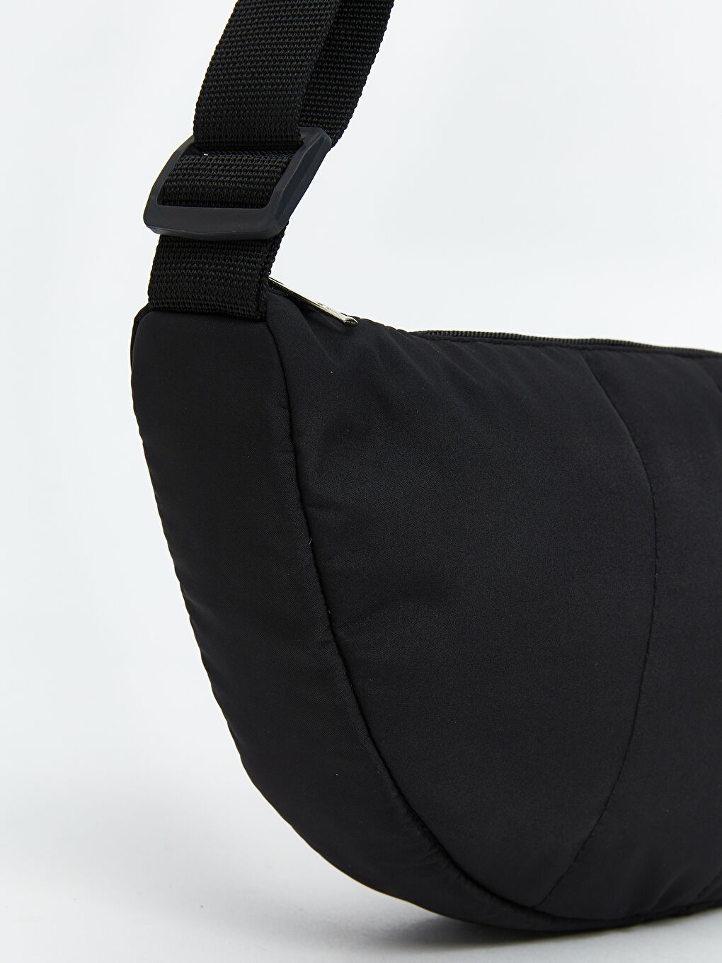 Siyah Ayarlanabilir Askılı Kadın Omuz Çantası-2