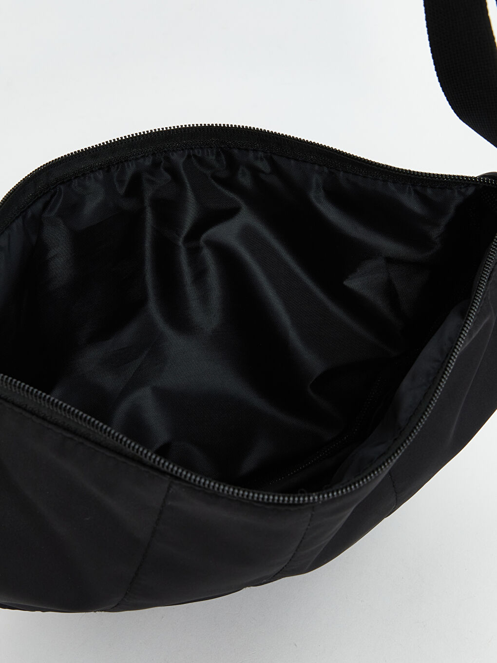 Siyah Ayarlanabilir Askılı Kadın Omuz Çantası-3