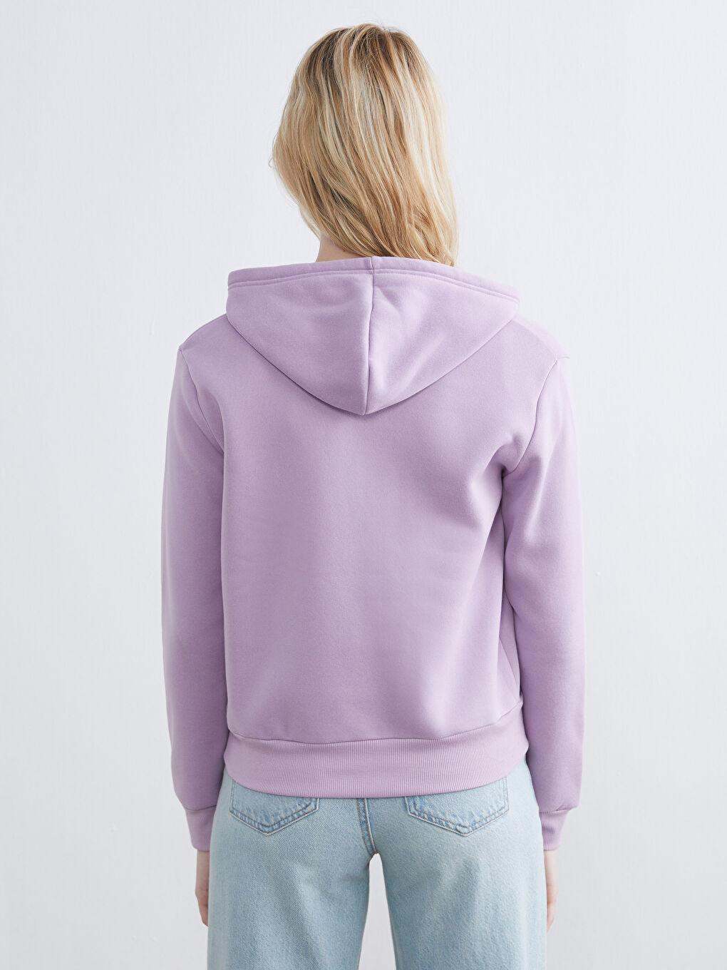 Hooded Women's Zip-Up Sweatshirt-3