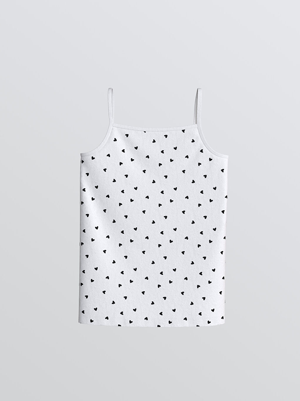 Майка з квадратним коміром для дівчаток-1