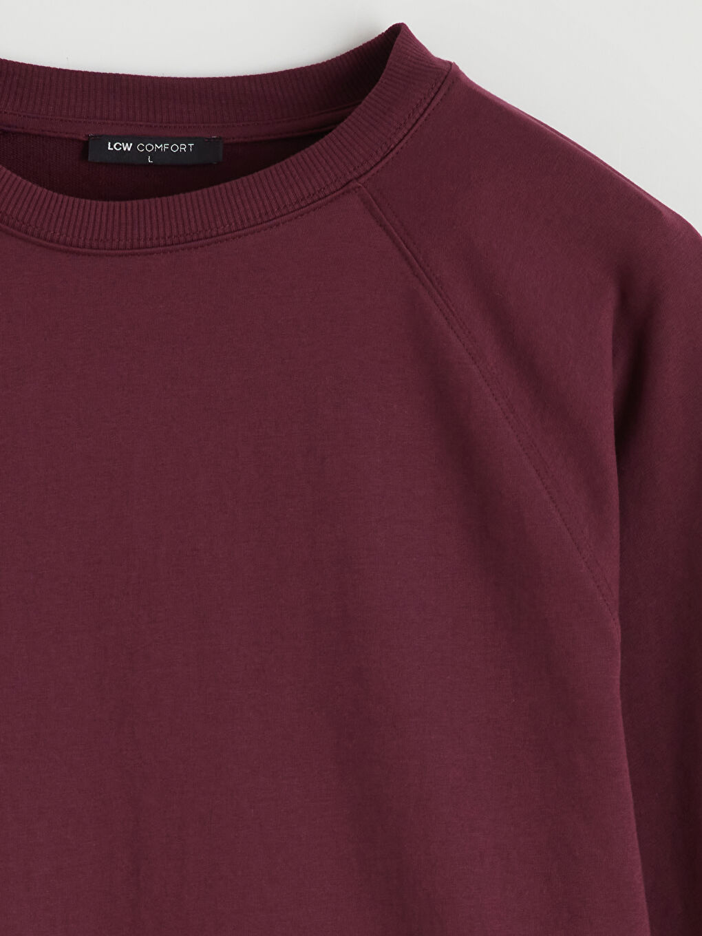 Mürdüm Bisiklet Yaka Oversize Kadın Sweatshirt-9