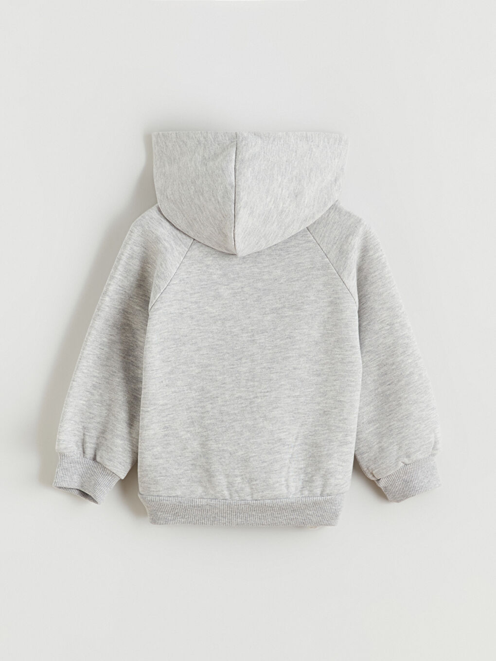 Dukserica za devojčice sa kapuljačom i rajsferšlusom-3