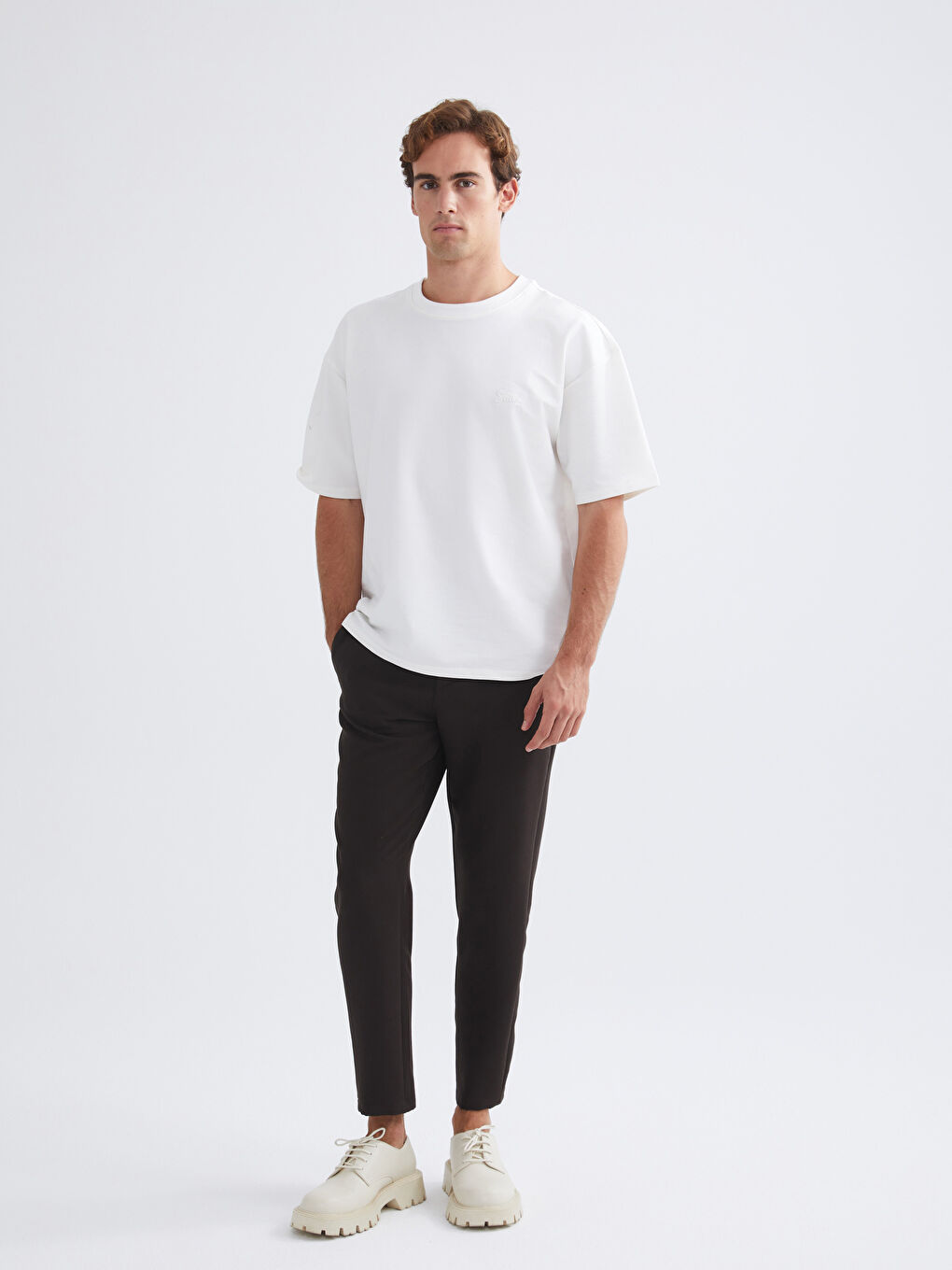 Slim Fit Men's Trousers-1