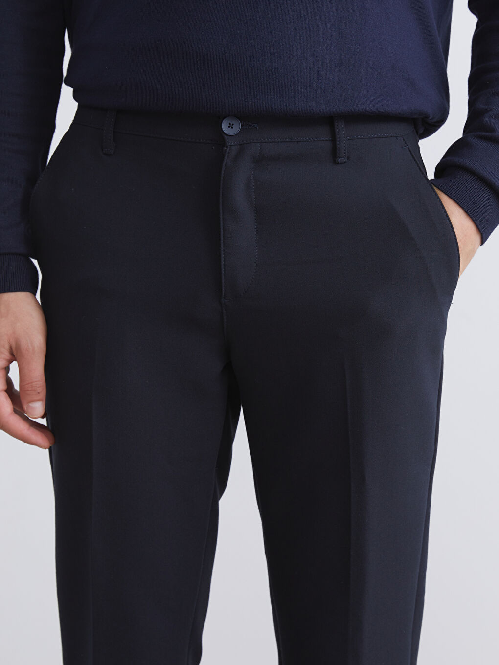 Slim Fit Men's Trousers-2