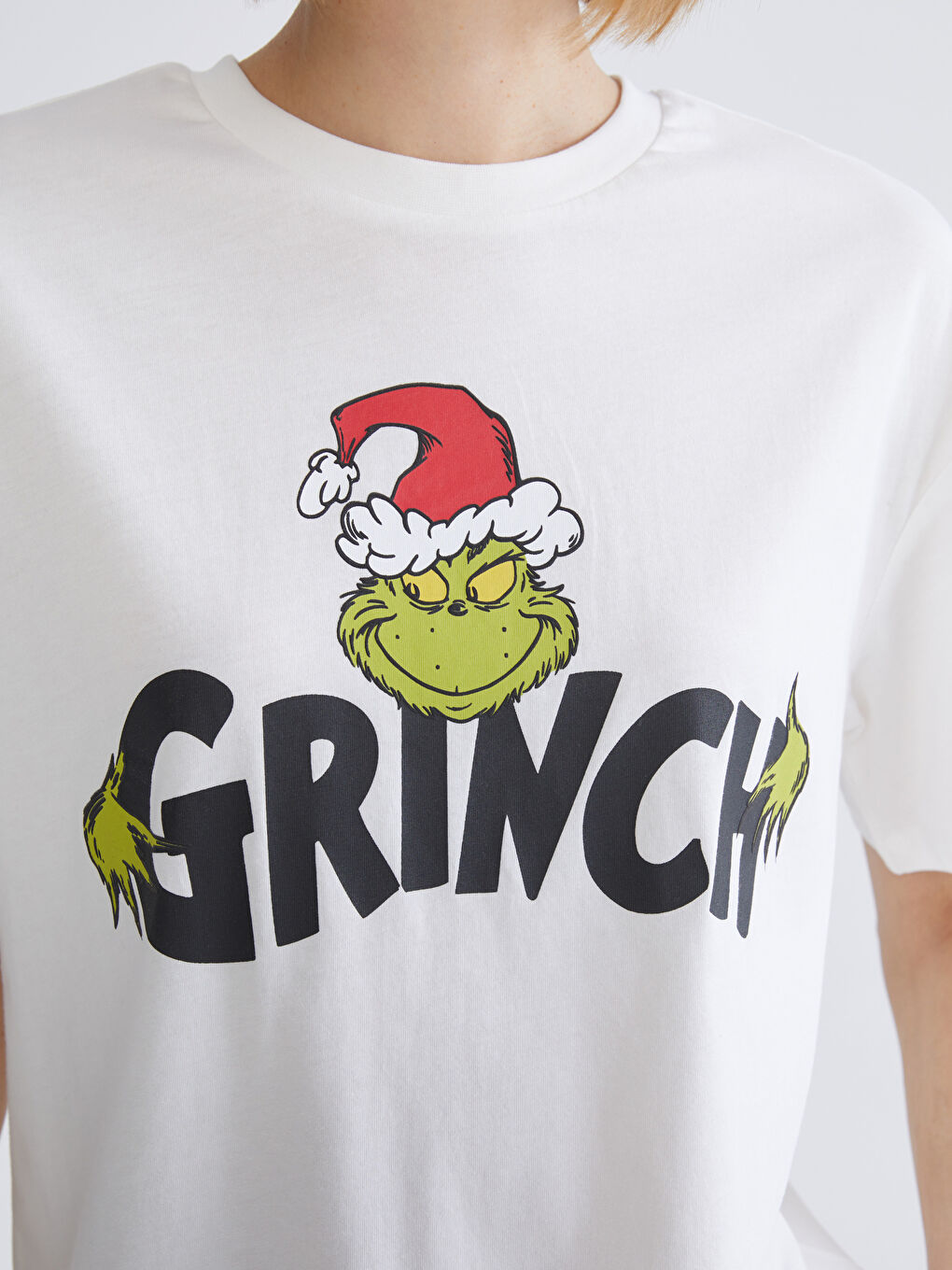 Woman ECRU T-Shirt-2