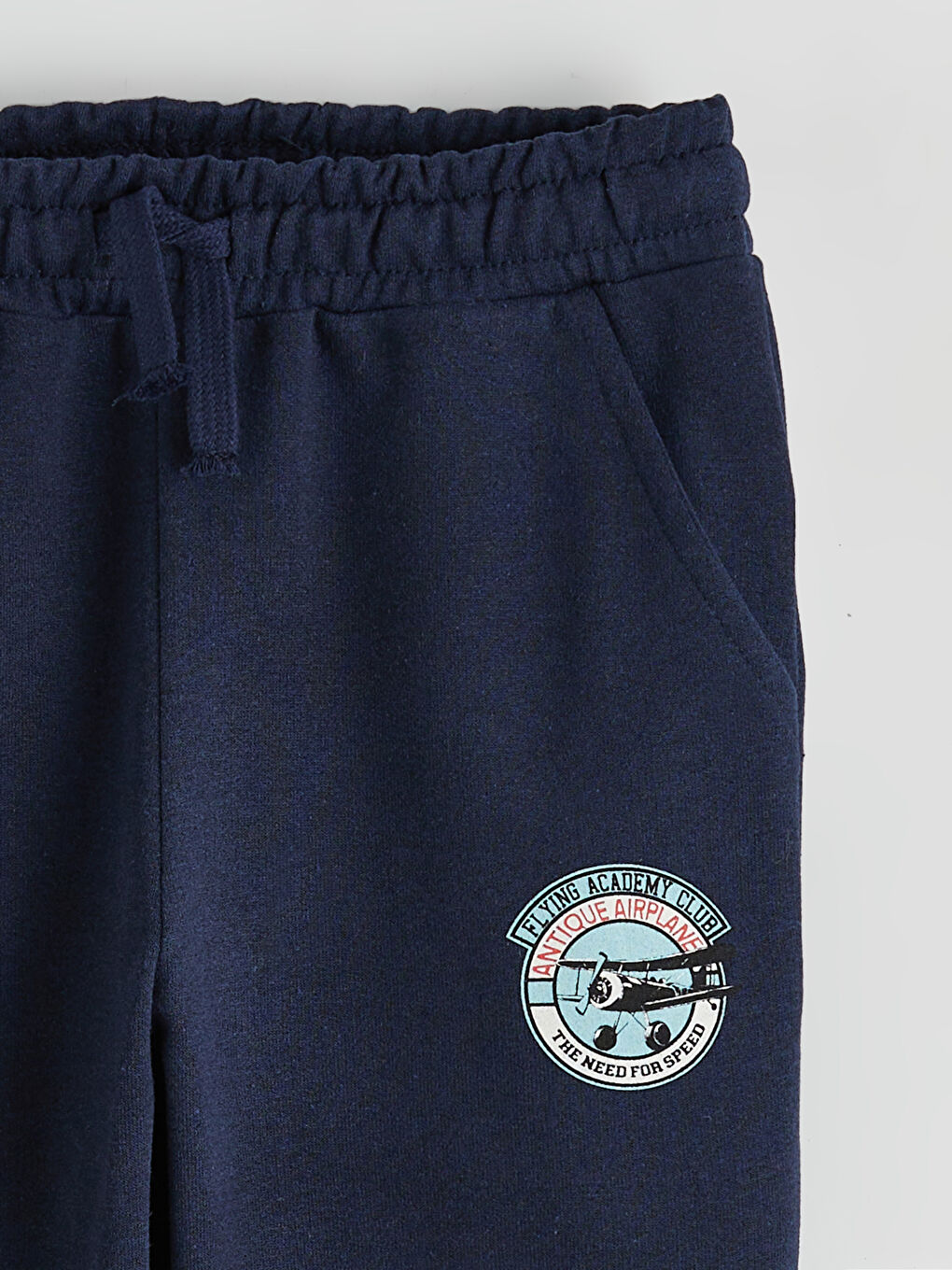 Lacivert Beli Lastikli Erkek Çocuk Eşofman Alt-1