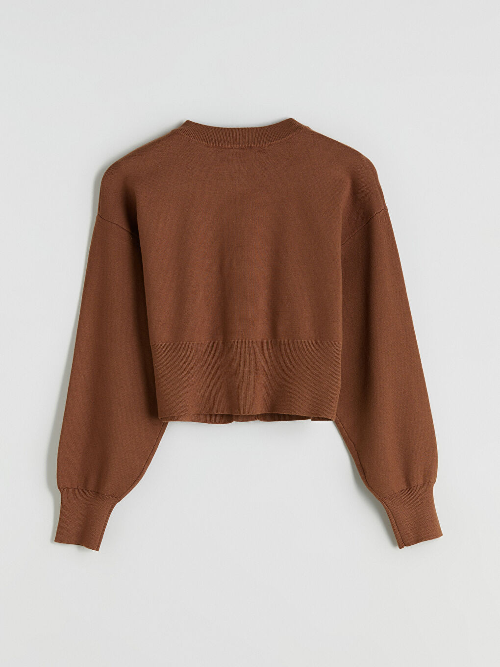 Crew Neck Women's Knitwear Cardigan-5