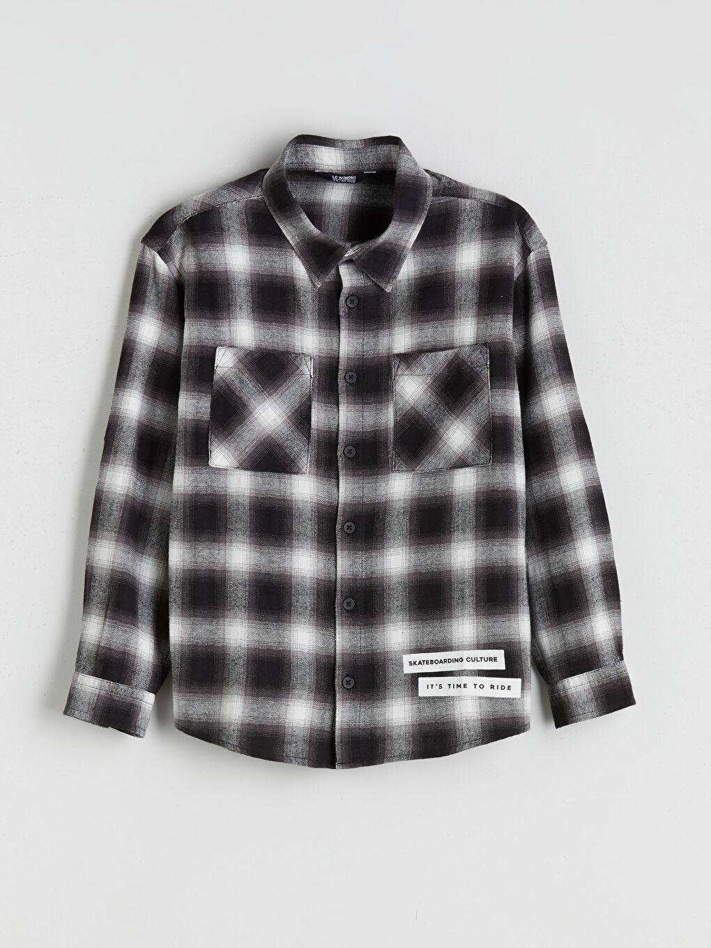 Plaid Long Sleeve Boys' Shirt