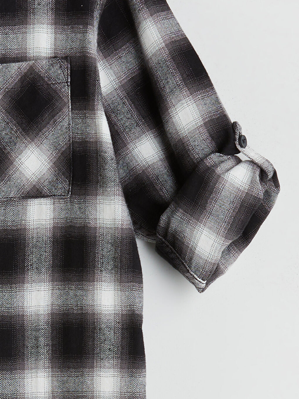 Plaid Long Sleeve Boys' Shirt-3