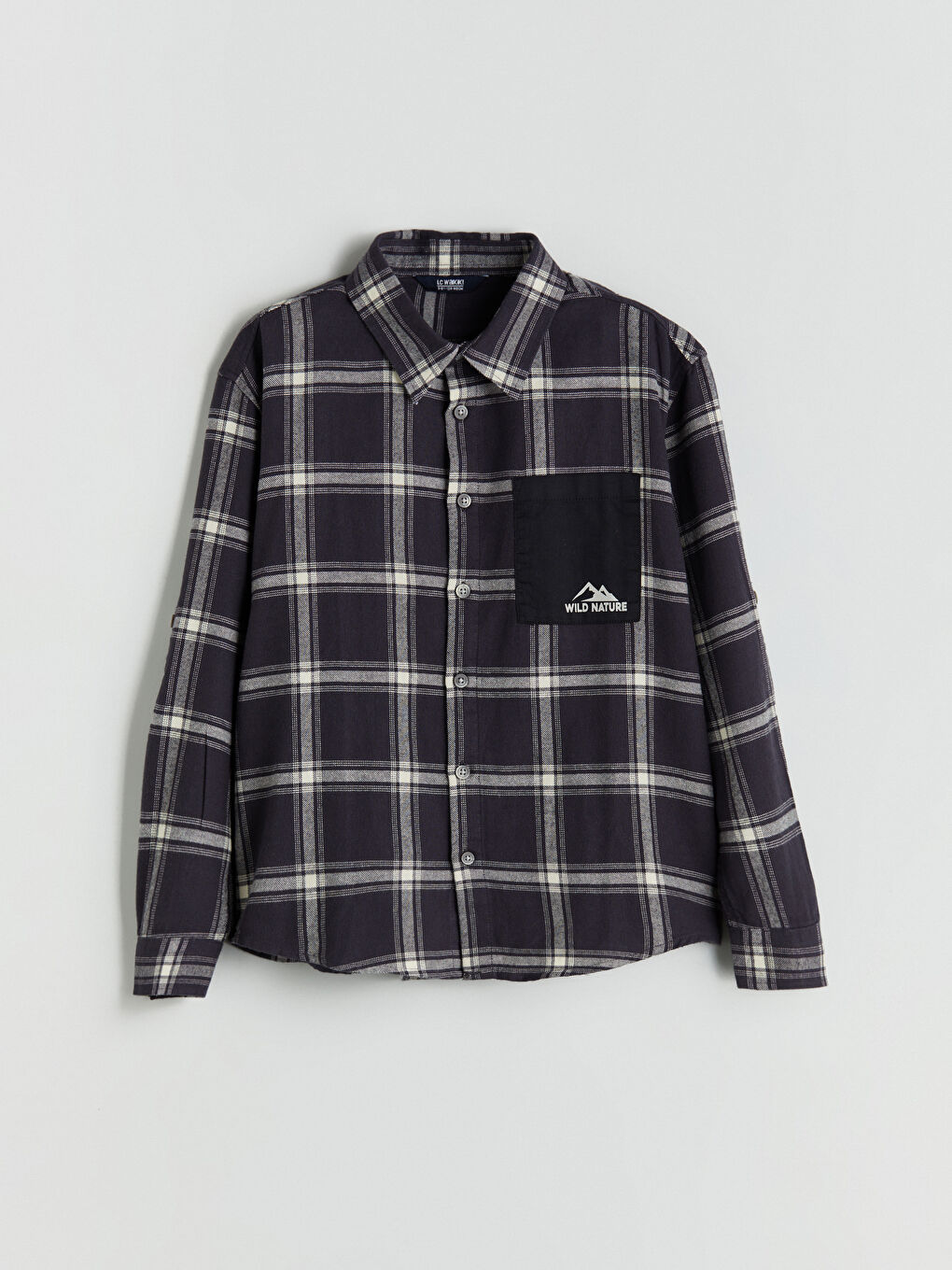Plaid Long Sleeve Boys' Shirt