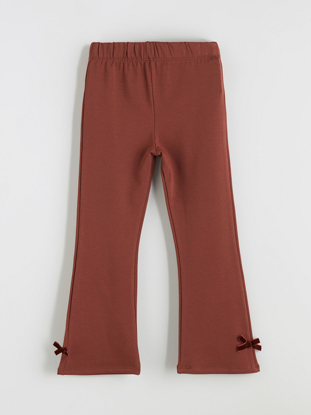 Kahverengi Baskılı Kız Çocuk Tayt 2'li-4