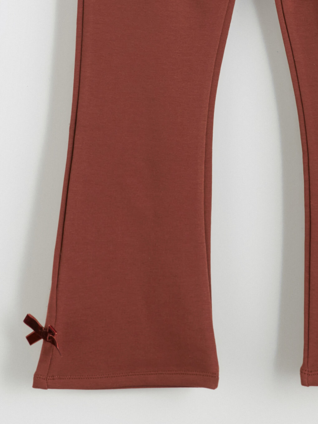 Kahverengi Baskılı Kız Çocuk Tayt 2'li-5