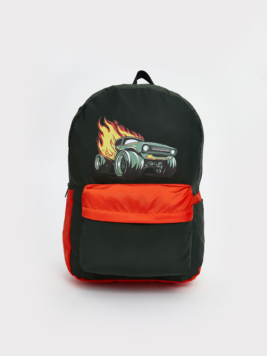 Haki Baskılı Erkek Çocuk Okul Çantası