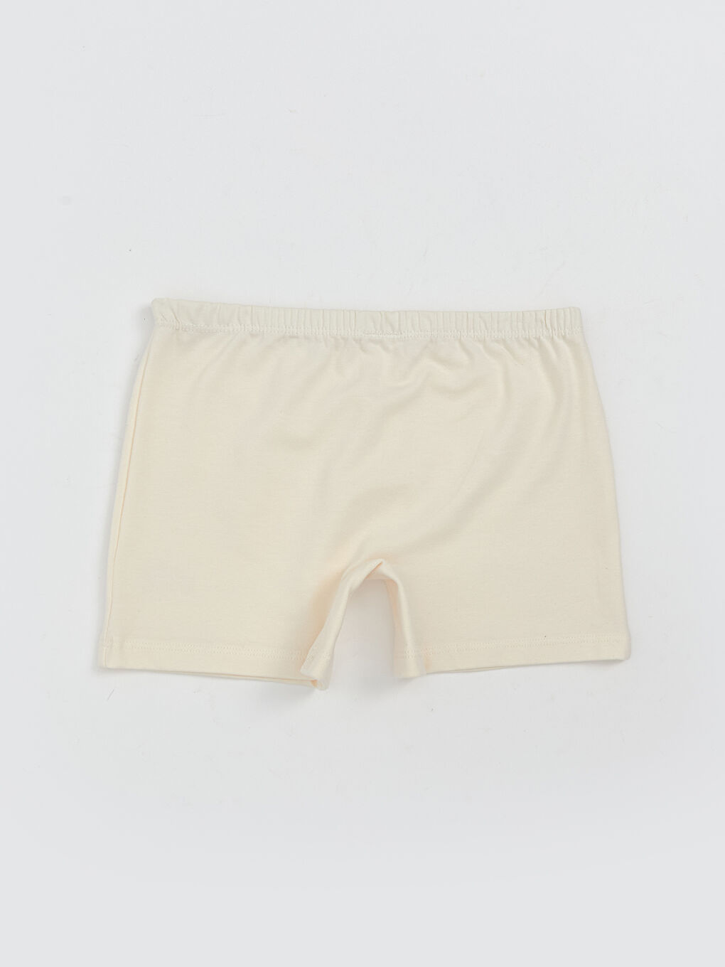 Ekru Baskılı Kız Çocuk Boxer-1