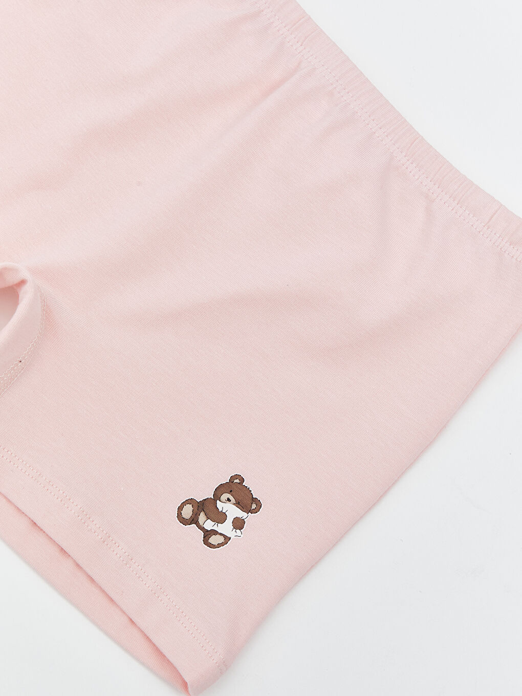 Pembe Baskılı Kız Çocuk Boxer-2