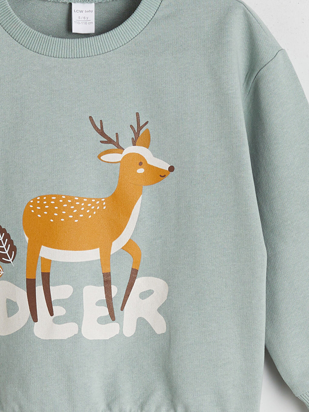 Mavi Bisiklet Yaka Erkek Çocuk Sweatshirt-2