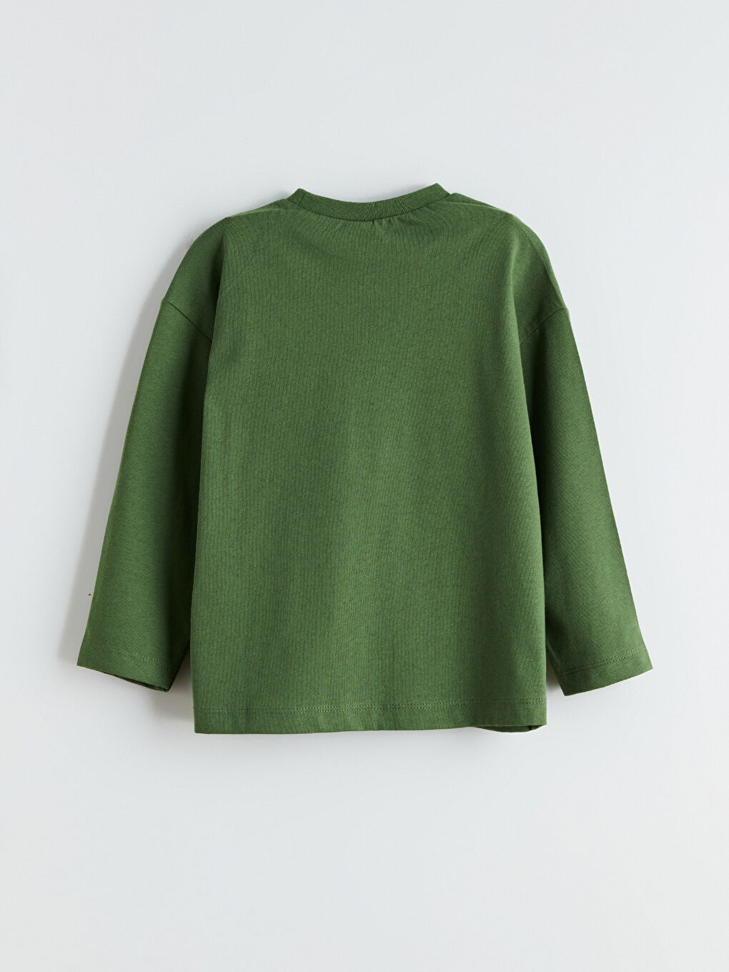 Petrol Bisiklet Yaka Erkek Çocuk Tişört-2