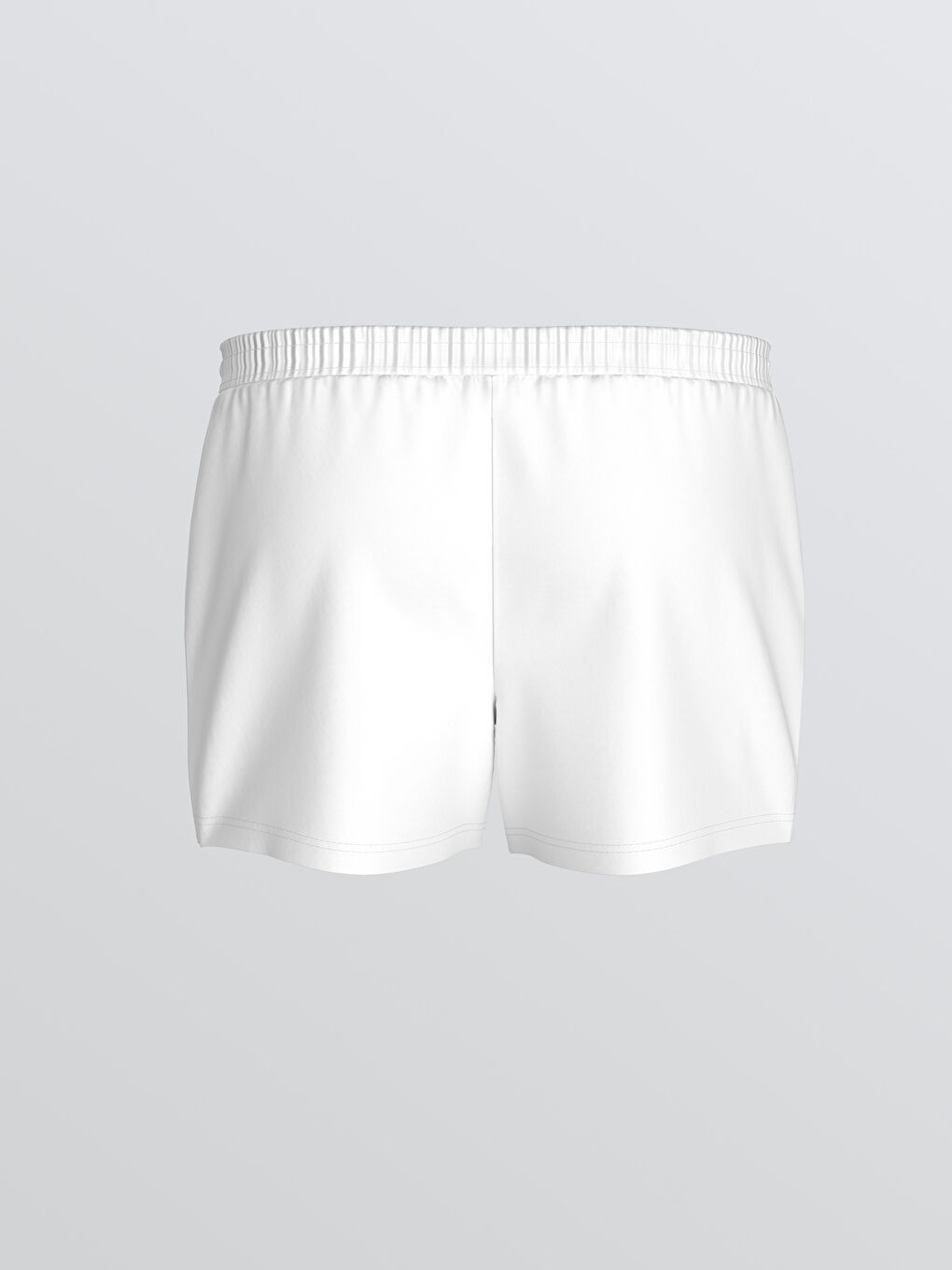 Beyaz Standart Kalıp Pamuklu Esnek Erkek Boxer 3'lü-2