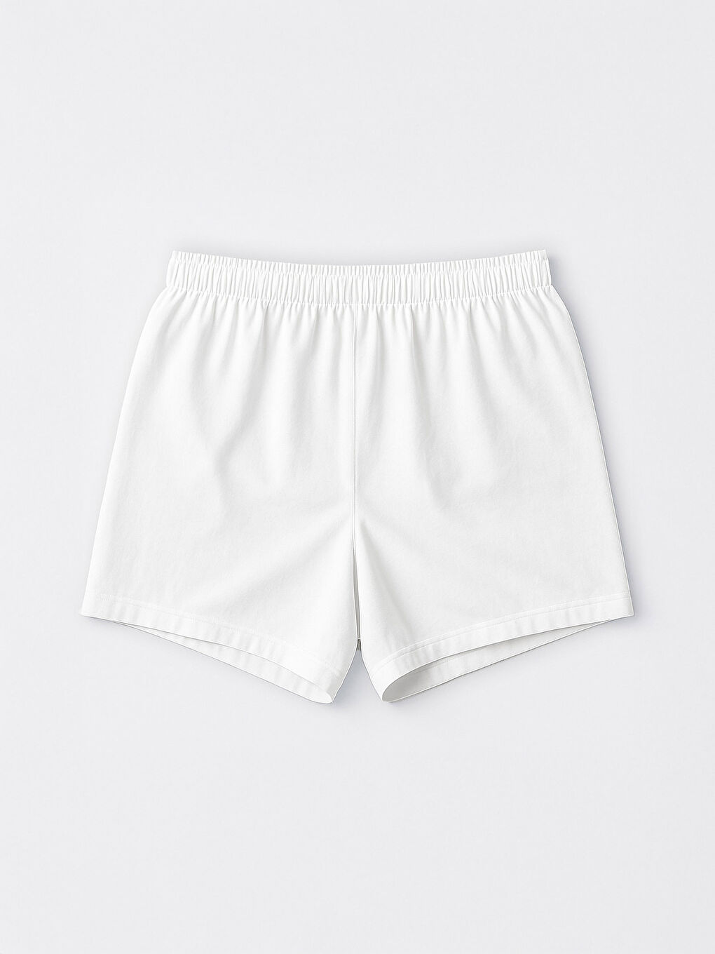 Beyaz Standart Kalıp Pamuklu Esnek Erkek Boxer 3'lü-6