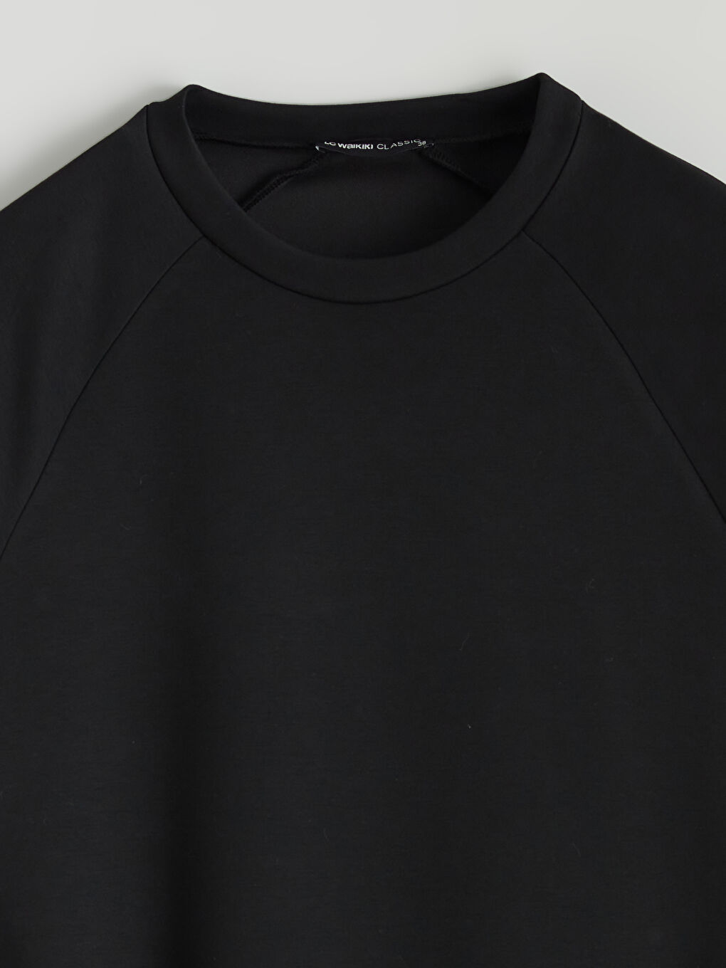 Crew Neck Sash Dress-5