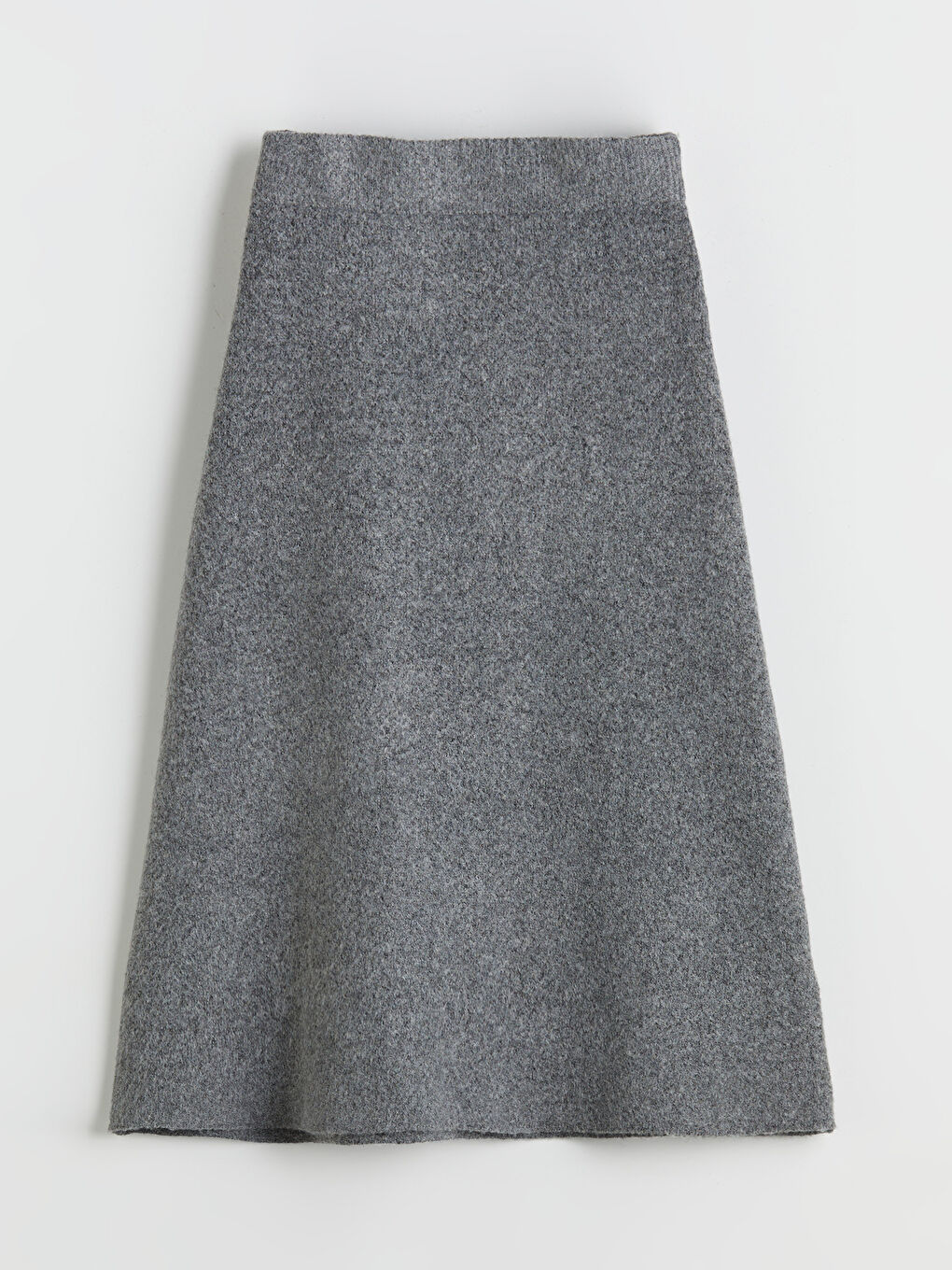 Elastic Waist Knitwear Skirt-4